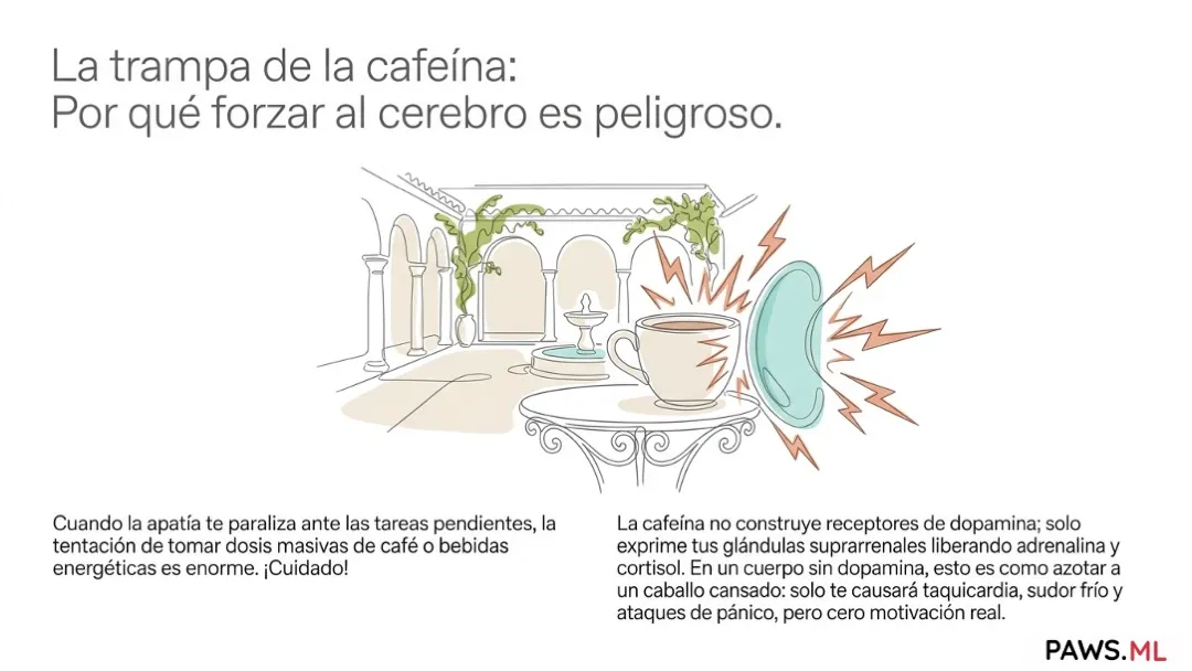 Fatiga y apatía 1 mes después de la cocaína: Recupera tu dopamina | PAWS.ML