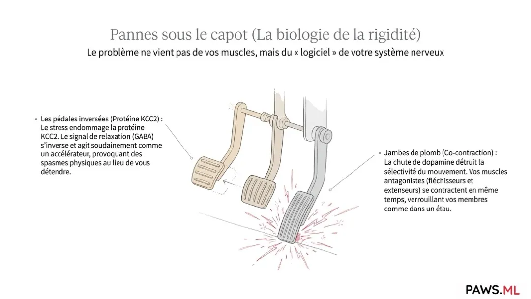 Le phénomène du « corps en bois » : pourquoi vous ressentez une cuirasse musculaire et comment votre système nerveux vous prend en otage | PAWS.ML