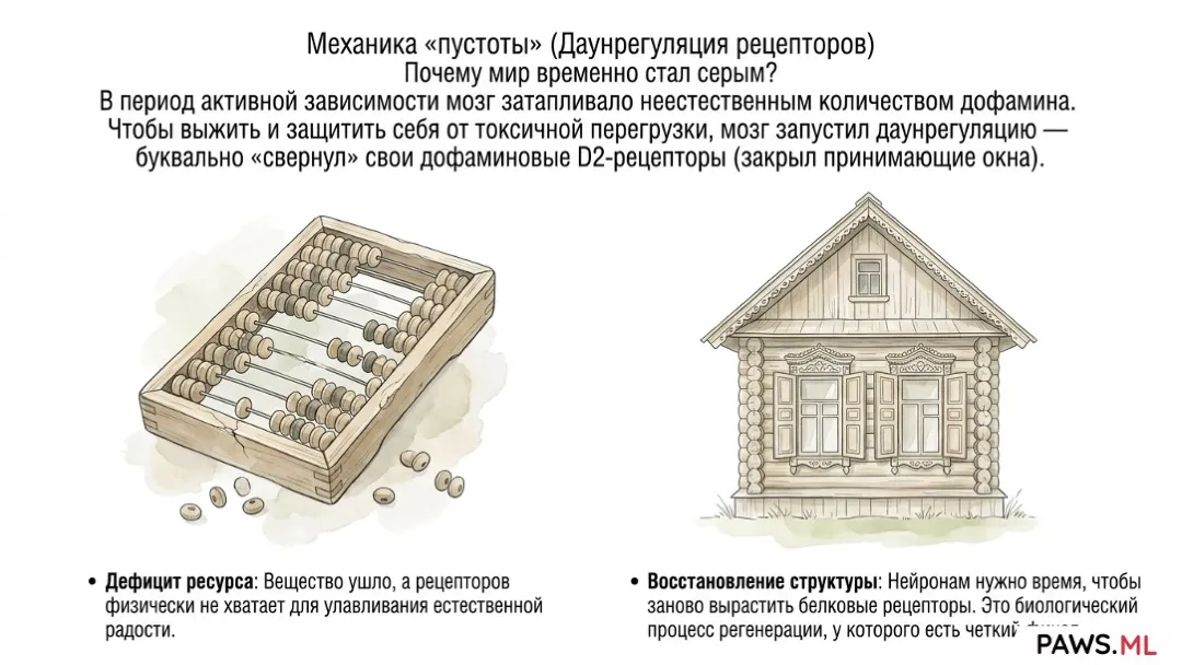 Как восстановить дофаминовые рецепторы после зависимости | PAWS.ML