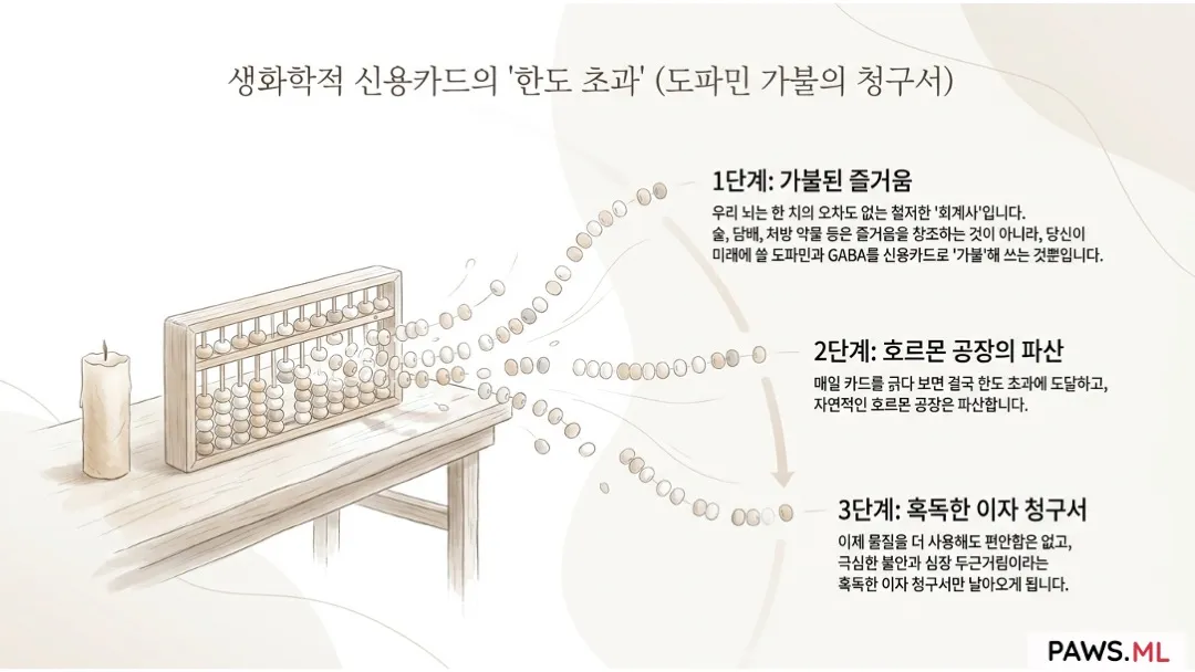 끊기 전에 시작되는 금단 증상: 내성과 PAWS 뇌의 회복 | PAWS.ML
