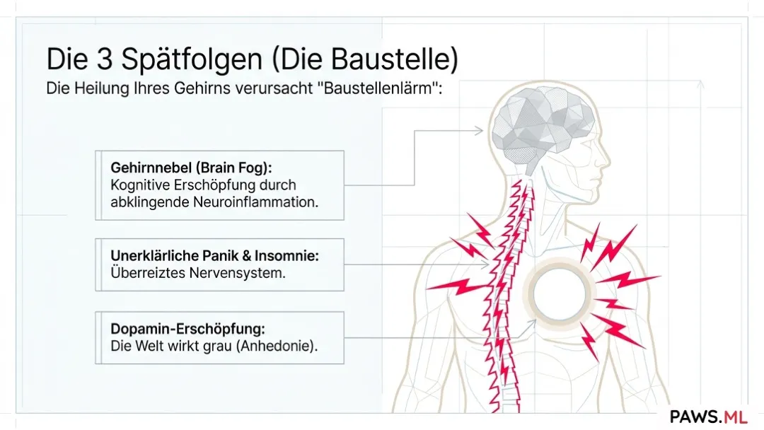 Spätfolgen alkoholentzug: Dauer, paws-symptome & gehirnerholung | PAWS.ML