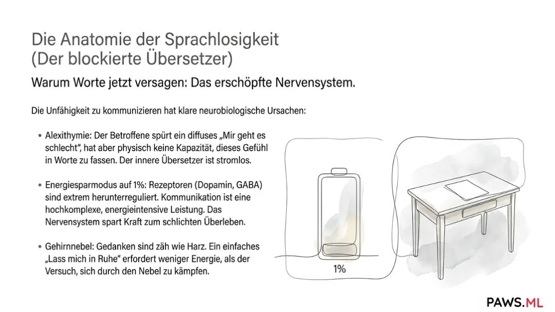 Die Mauer des Schweigens nach dem Entzug | PAWS.ML