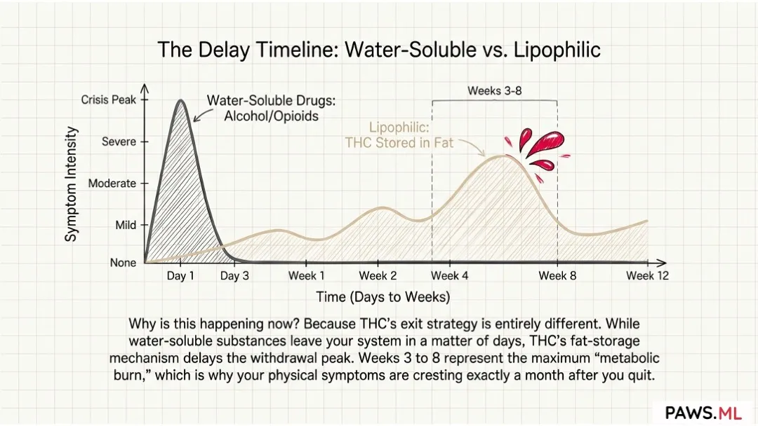 Night sweats & vivid dreams 1 month after quitting weed | PAWS.ML