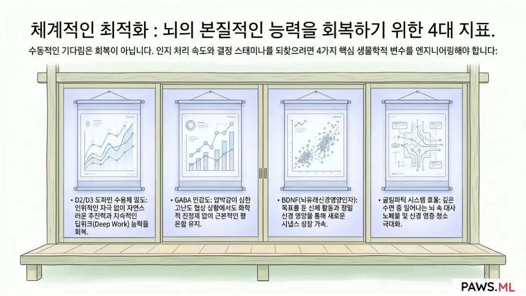 경영진을 위한 신경 최적화 및 바이오해킹 회복 | PAWS.ML