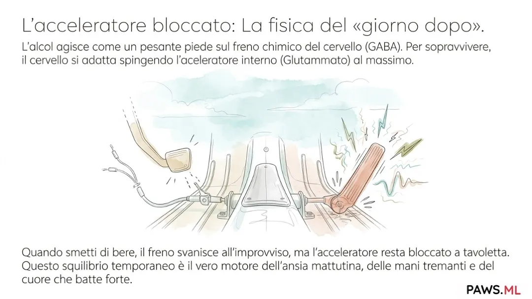 Perché potresti sentirti 'normale' mentre bevi—fino al momento in cui provi a smettere | PAWS.ML