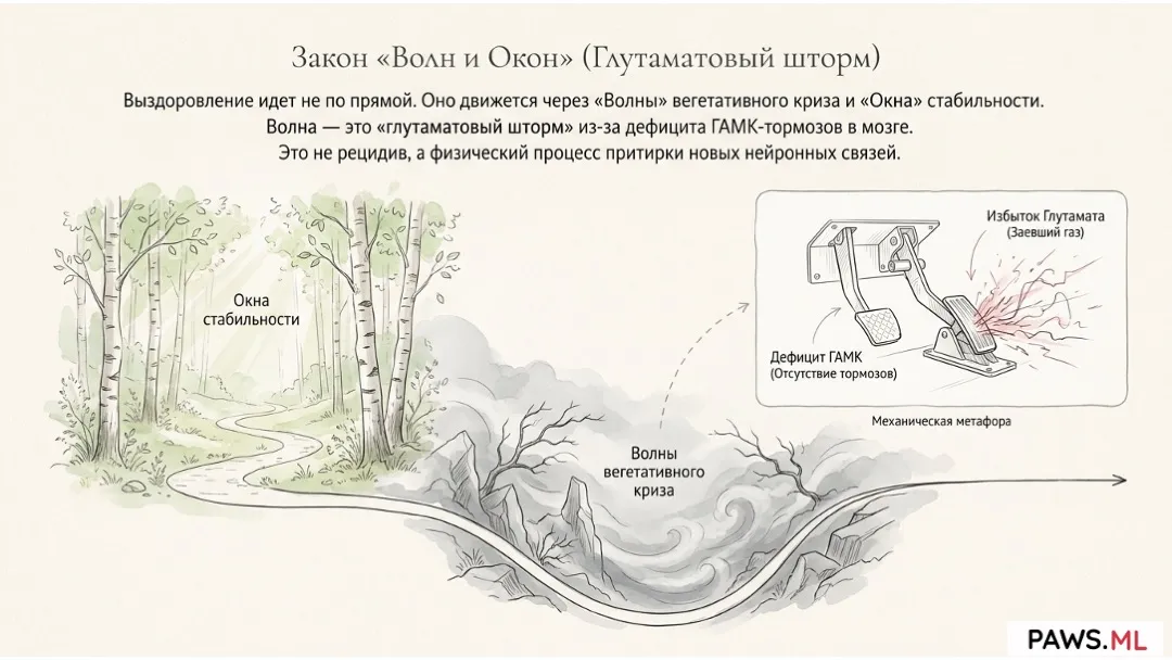 Фантомная ломка и «волны» ПАВС | PAWS.ML