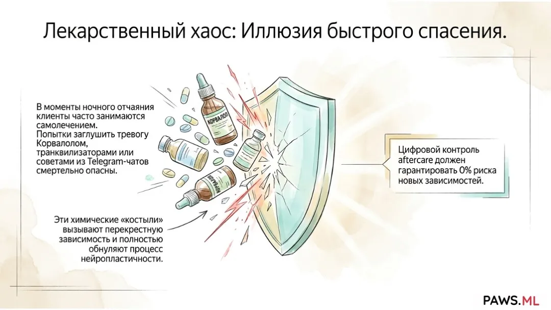 Цифровые инструменты aftercare для аддиктологов и терапевтов | PAWS.ML
