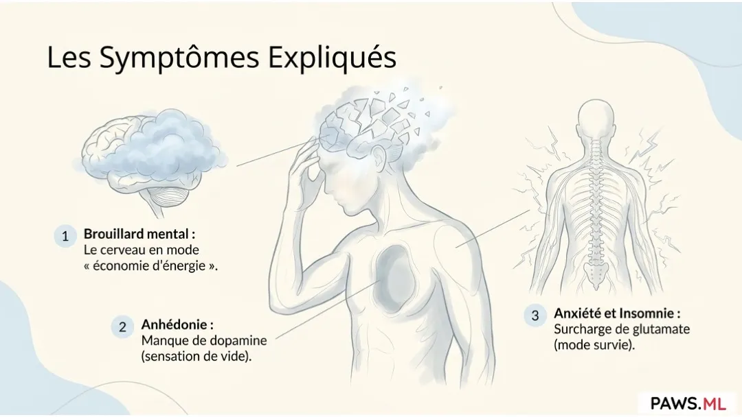 Syndrome de sevrage prolongé (PAWS) : Symptômes et guérison | PAWS.ML