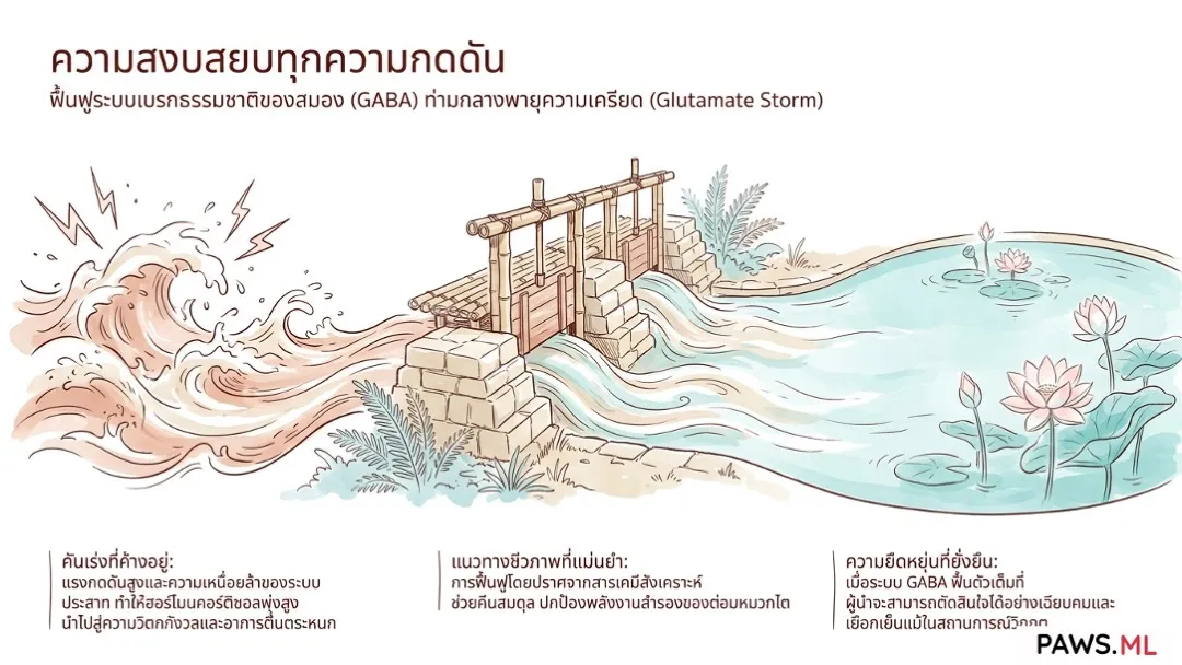 การเพิ่มประสิทธิภาพระบบประสาทสำหรับผู้บริหาร & การแฮ็กระบบชีววิทยาเพื่อการฟื้นฟู | PAWS.ML