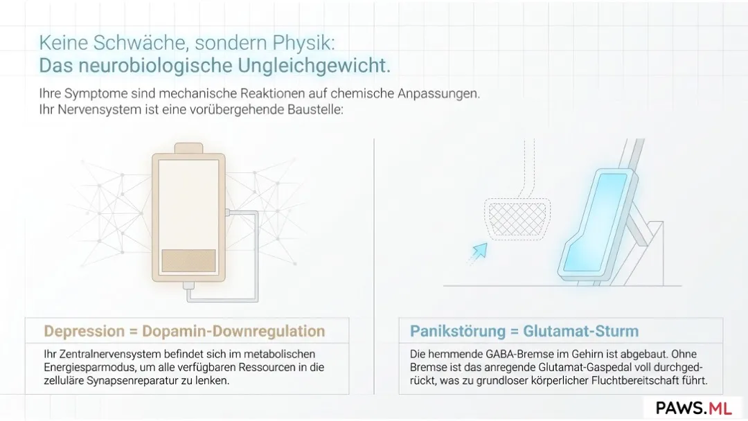 1 milliarde diagnosen: Depression oder versteckter entzug? (PAWS) | PAWS.ML