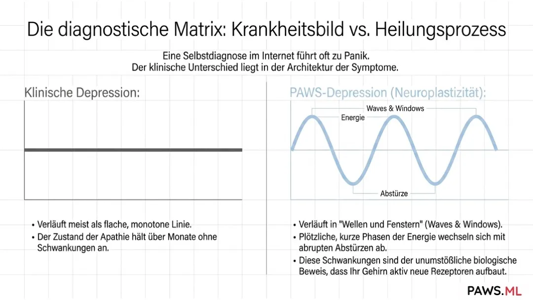 Ki-zweitmeinung: Wie ein multi-agenten-konsilium das entzugssyndrom (PAWS) von einer klinischen depression unterscheidet | PAWS.ML
