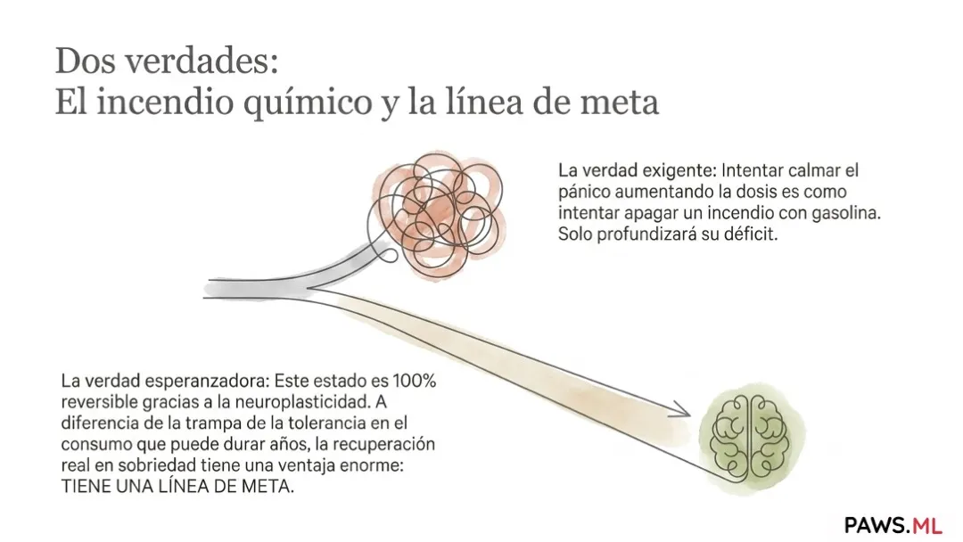Abstinencia antes de dejarlo: Tolerancia, PAWS y curación | PAWS.ML