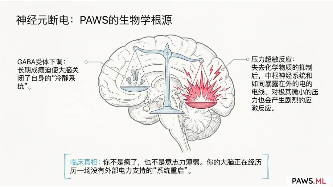 完整戒断反应时间表：为什么PAWS(迁延性戒断)的第45天比第5天更难熬？ | PAWS.ML