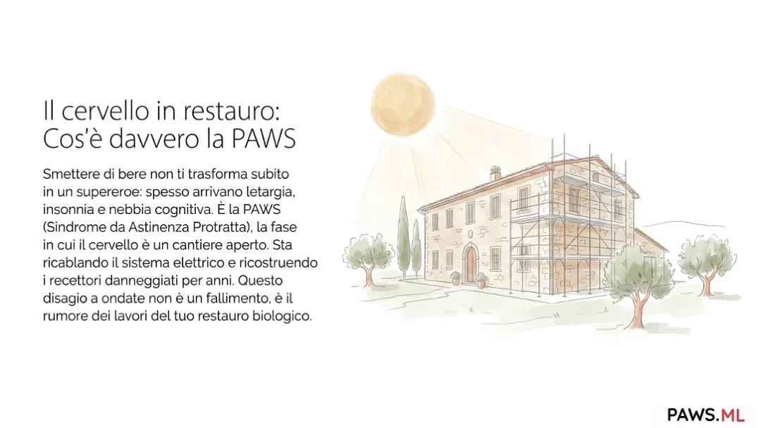 Perché potresti sentirti 'normale' mentre bevi—fino al momento in cui provi a smettere | PAWS.ML