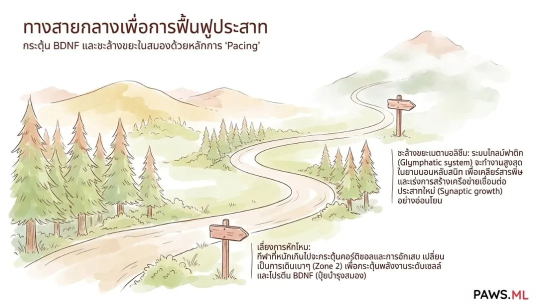 การเพิ่มประสิทธิภาพระบบประสาทสำหรับผู้บริหาร & การแฮ็กระบบชีววิทยาเพื่อการฟื้นฟู | PAWS.ML