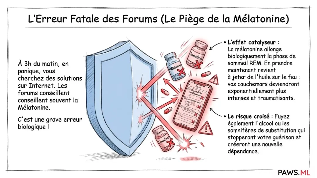 Sueurs nocturnes et cauchemars après l'arrêt du cannabis (PAWS) | PAWS.ML