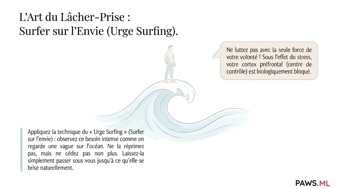 Craving soudain après un an : La « bouffée d'extinction » et comment l'ia aide à surfer sur l'envie | PAWS.ML