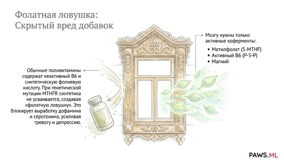 Миф о ЗОЖ: Усталость надпочечников при ПАВС и ИИ-биохакинг | PAWS.ML