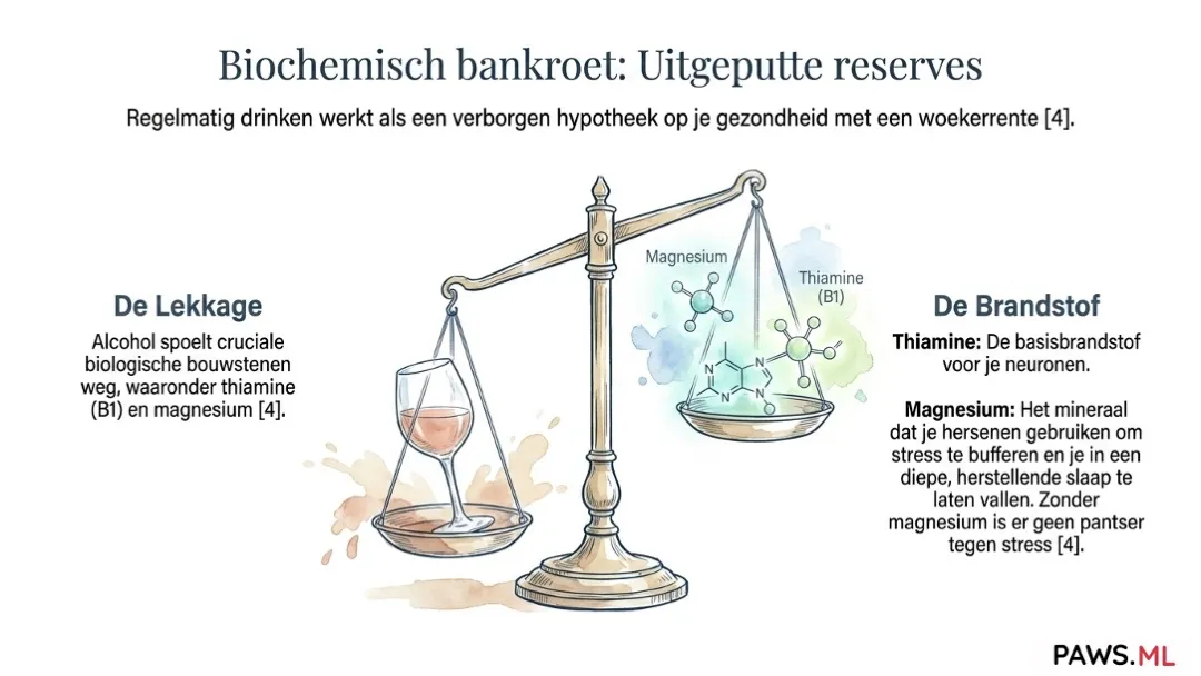 Waarom je je misschien 'normaal' voelt terwijl je drinkt—tot het moment dat je probeert te stoppen | PAWS.ML