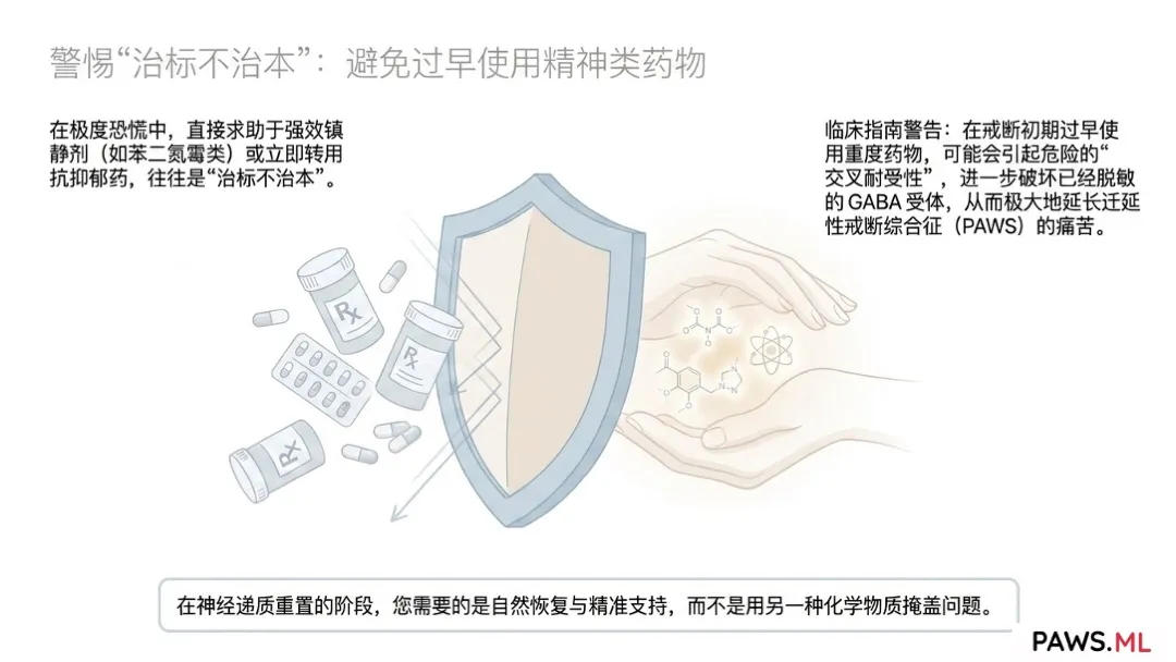 AI 专家会诊：多智能体 AI 如何精准区分“戒断综合征 (PAWS)”与“临床抑郁/焦虑症” | PAWS.ML