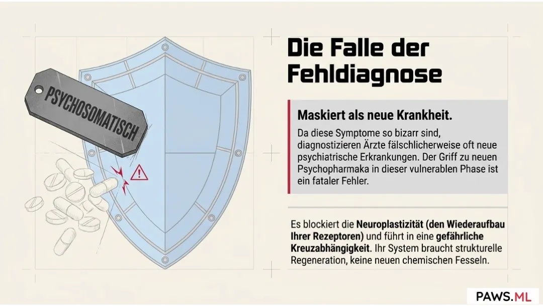Brain zaps, bleierne müdigkeit und benzo-bauch: Die bizarren entzugserscheinungen, über die Ärzte schweigen | PAWS.ML