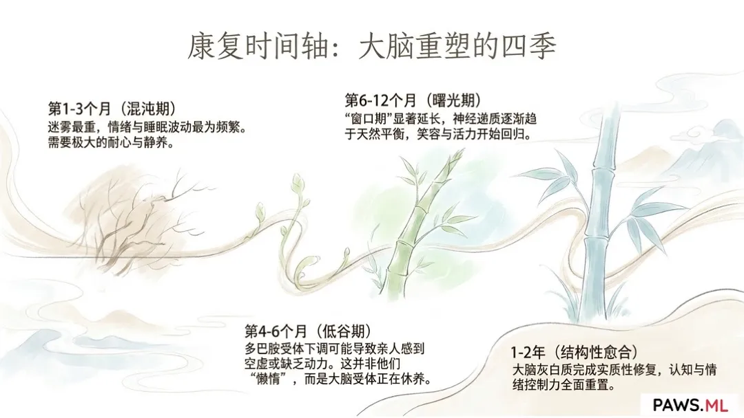 陪伴亲人度过迁延性戒断期:家庭科学指南 | PAWS.ML