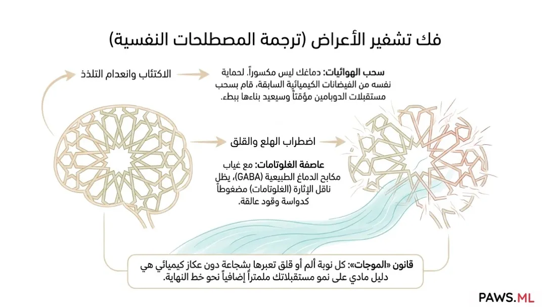مليار تشخيص: هل هو اكتئاب أم انسحاب خفي؟ (PAWS) | PAWS.ML