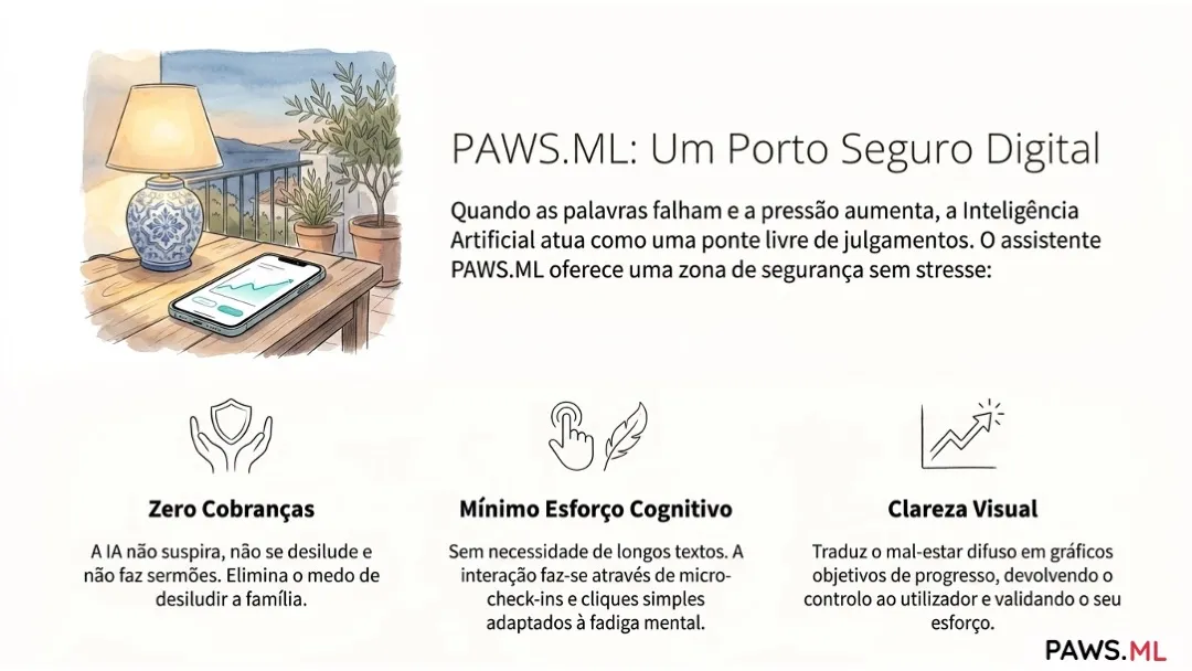 A parede de silêncio após parar com vício | PAWS.ML