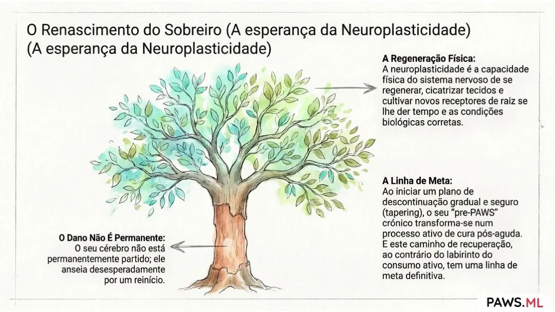 Abstinência antes de parar: Tolerância, PAWS e recuperação cerebral | PAWS.ML