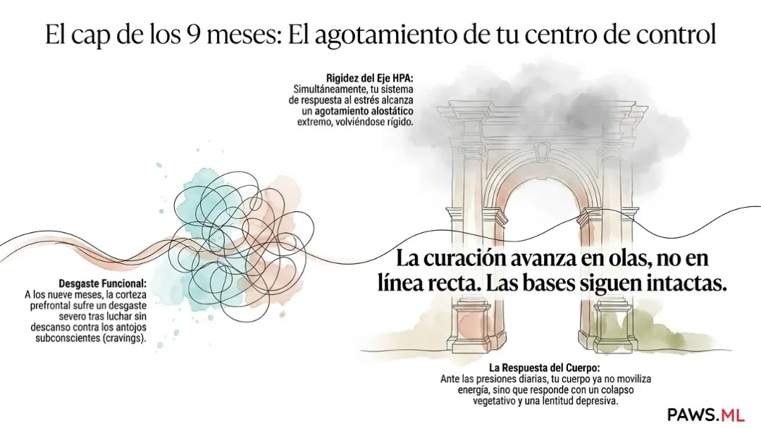 3, 6 o 9 meses sobrio: ¿Por qué sigue la depresión? | PAWS.ML
