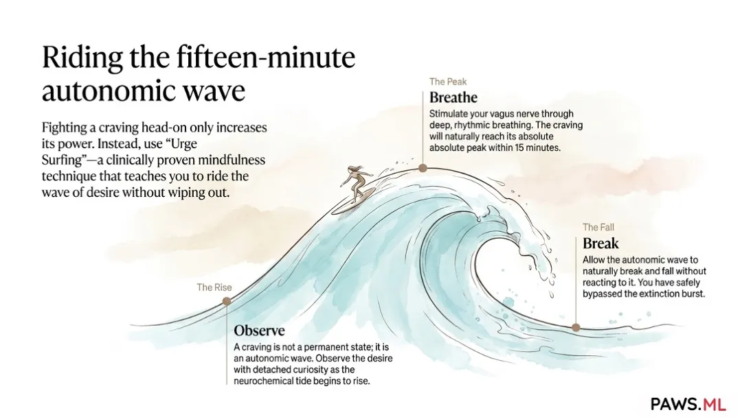 Sudden cravings after a year: The extinction burst and how AI helps you urge surf | PAWS.ML