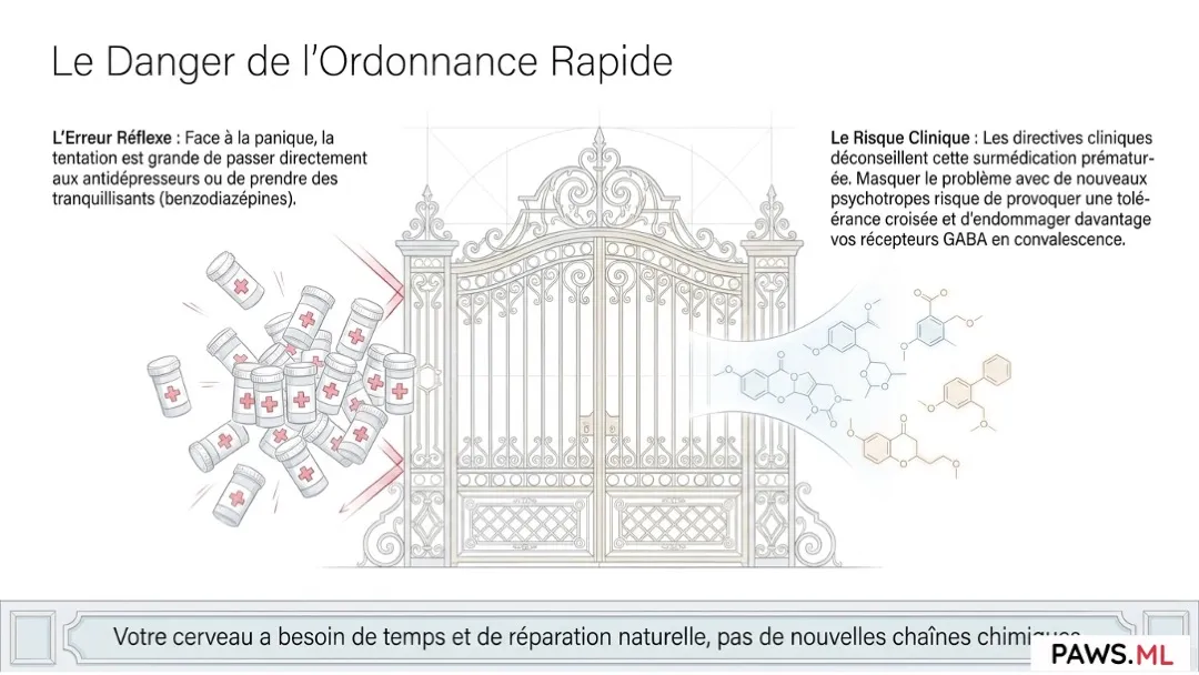 Deuxième avis par IA : Comment un comité multi-agents distingue le syndrome de sevrage (SSP) de la dépression clinique | PAWS.ML