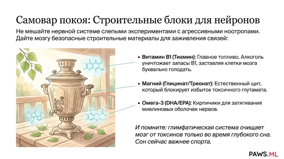 Восстановление мозга после алкоголя: Как убрать туман в голове | PAWS.ML