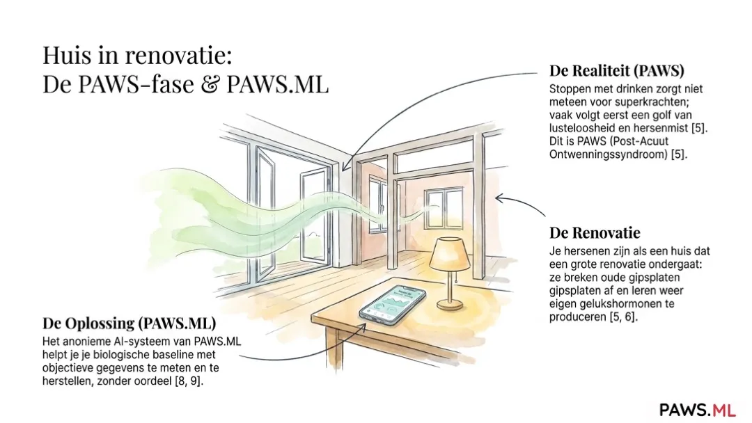 Waarom je je misschien 'normaal' voelt terwijl je drinkt—tot het moment dat je probeert te stoppen | PAWS.ML