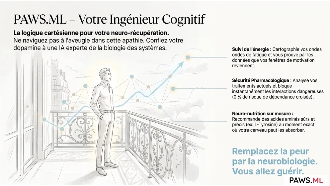 Fatigue, apathie et dépression 1 mois après cocaïne ou MDMA | PAWS.ML