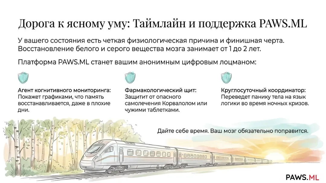 Восстановление мозга после алкоголя: Как убрать туман в голове | PAWS.ML
