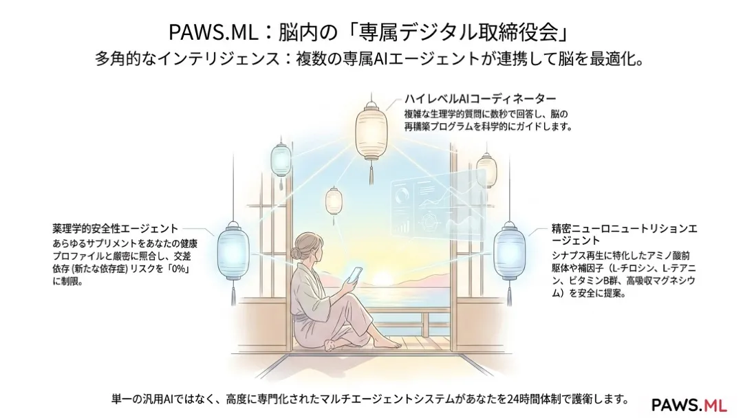 エグゼクティブ向け神経最適化とバイオハック回復 | PAWS.ML