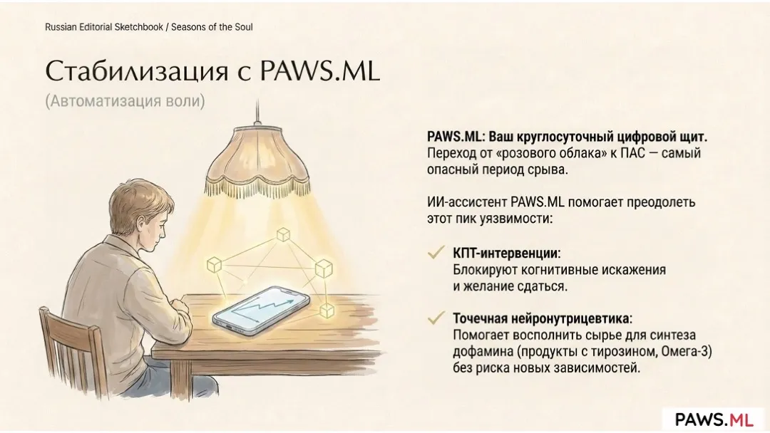 Синдром «розового облака» и депрессия на 2 месяц трезвости | PAWS.ML