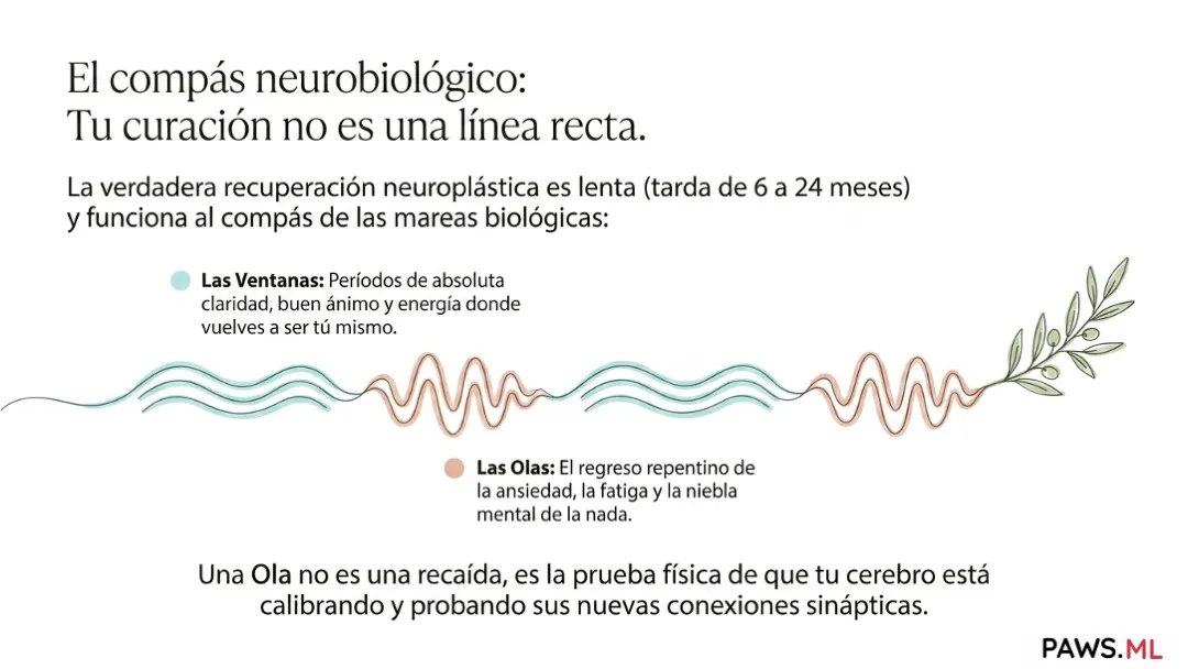 Caída de la nube rosa: Depresión tras 1 mes de sobriedad y PAWS | PAWS.ML