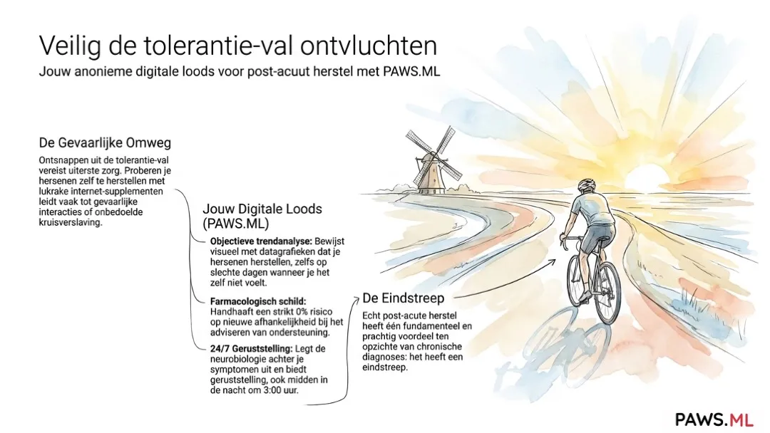 Ontwenning voor het stoppen: Tolerantie, PAWS & hersenherstel | PAWS.ML