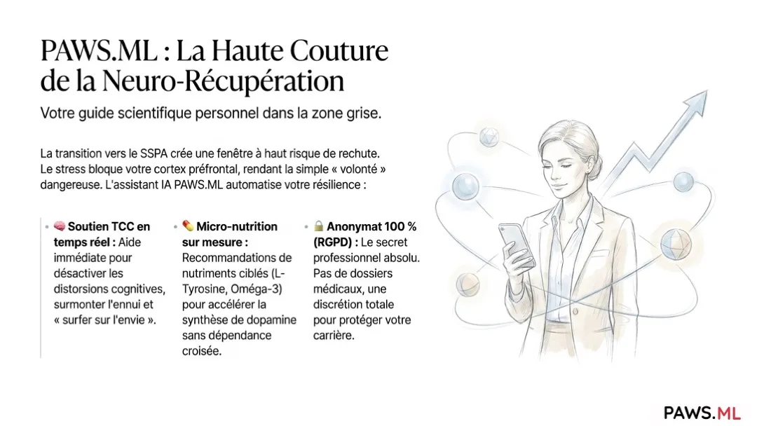 Chute du nuage rose : Dépression après 1 mois de sobriété & SSPA | PAWS.ML
