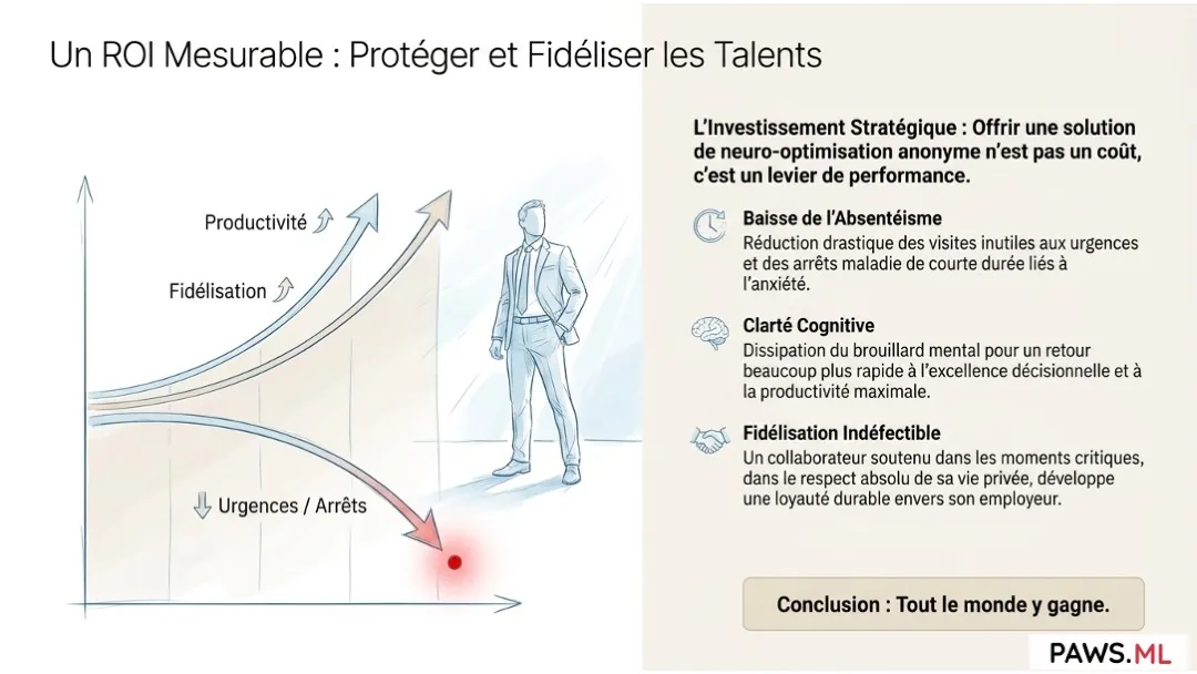 Avantages santé entreprise & accompagnement post-sevrage | PAWS.ML | PAWS.ML