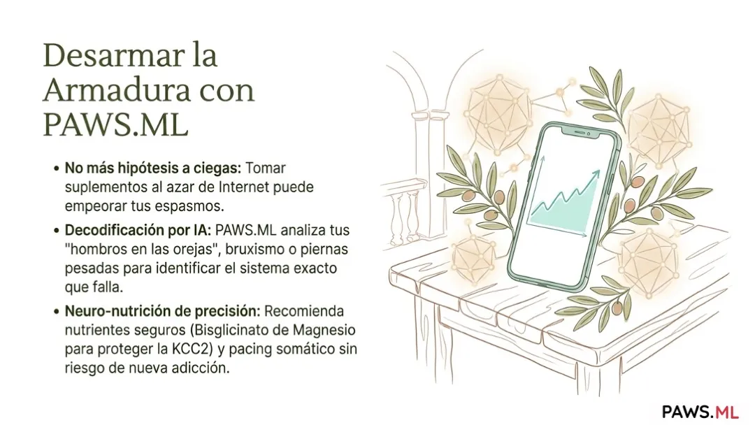 El fenómeno del «cuerpo de madera»: por qué sientes una coraza muscular y cómo tu sistema nervioso te toma como rehén | PAWS.ML