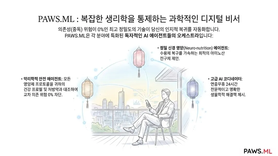 경영진을 위한 신경 최적화 및 바이오해킹 회복 | PAWS.ML