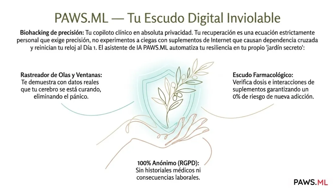 Recuperación del cerebro tras adicción: Neuroplasticidad y PAWS | PAWS.ML