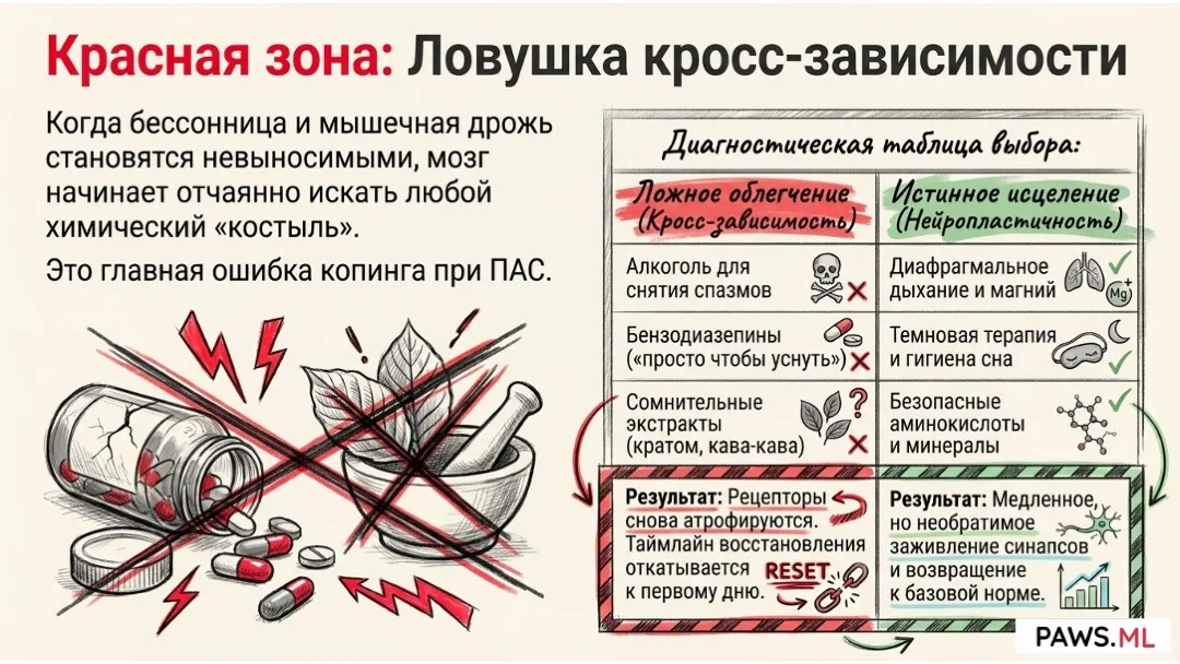 Как пережить постабстинентный синдром (ПАС): 7 стратегий, которые работают | PAWS.ML