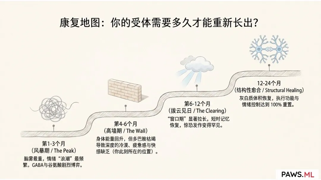 稽延性戒断综合征 (PAWS) 时间表与“灰色清醒期”:这一切何时才是尽头? | PAWS.ML