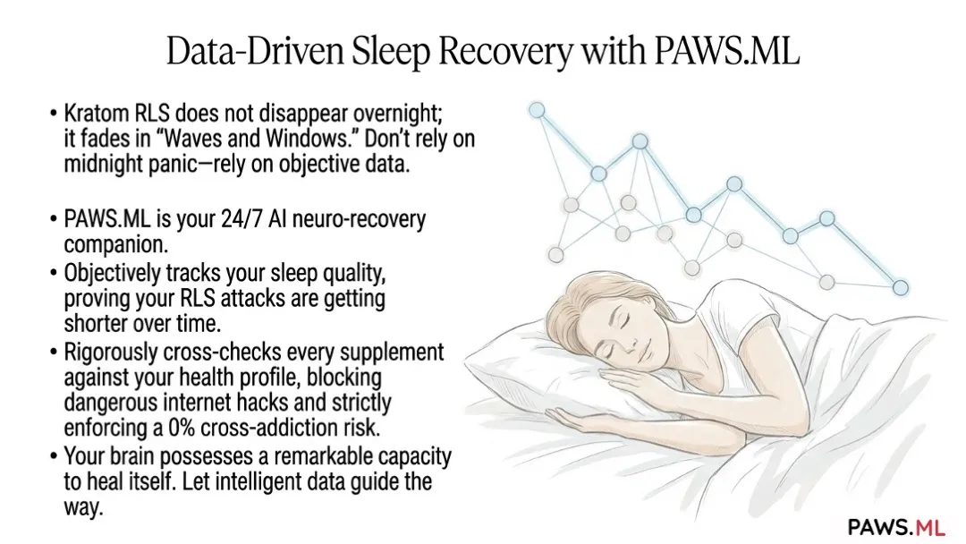 Kratom withdrawal restless legs (RLS): Timeline & safe relief | PAWS.ML