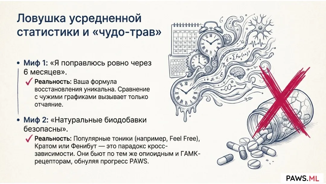 Длительная абстиненция (ПАС): сколько длится и как восстановить мозг | PAWS.ML