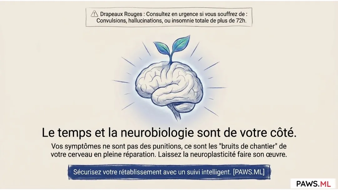 Sevrage alcool : Les symptômes tardifs des mois après l'arrêt | PAWS.ML